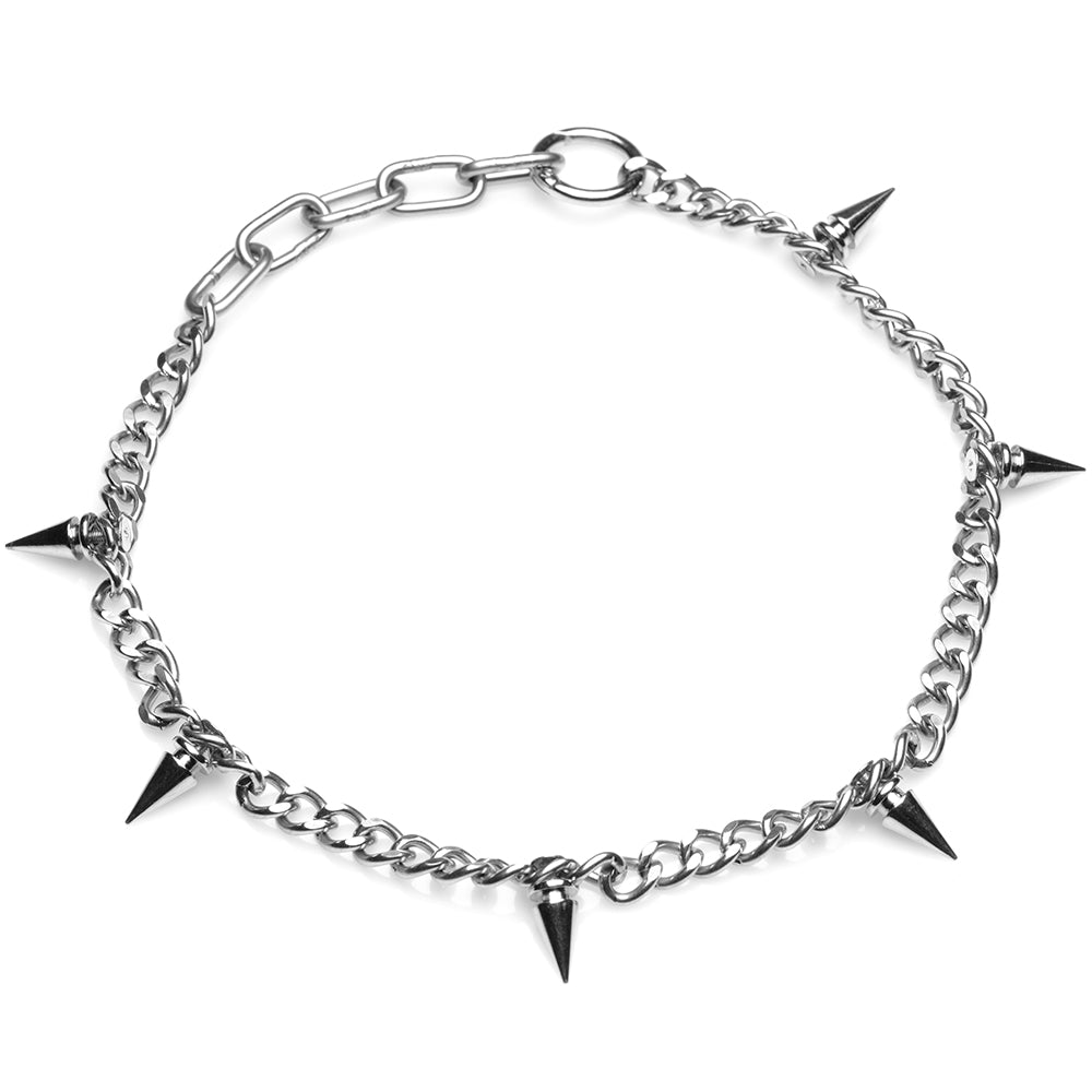 Master Series Punk Spiked Necklace