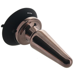 Advanced Vibrating Metal Plug with Suction Base