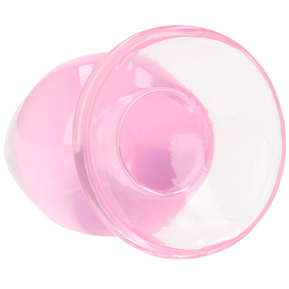RealRock Crystal Clear Jelly 3.5 Inch Butt Plug
