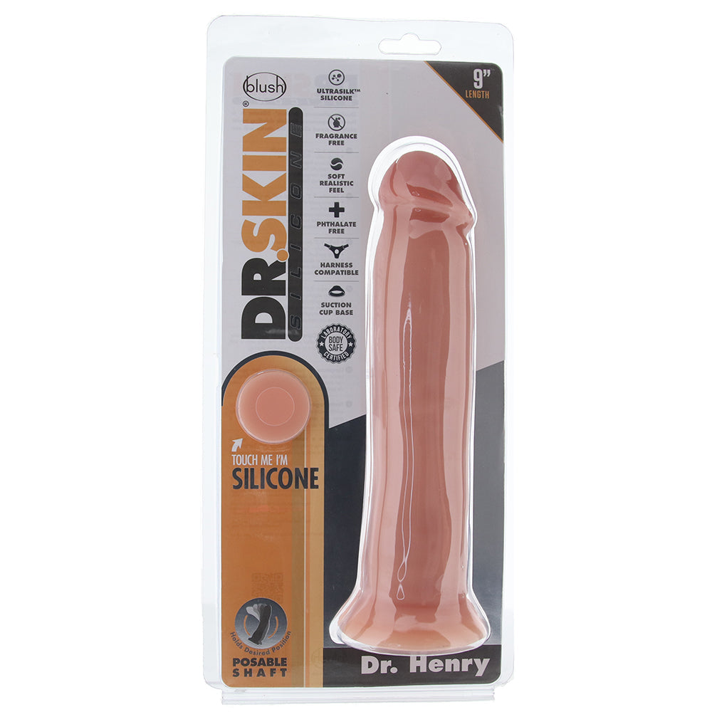 Dr. Skin Dr. Henry 9 Inch Silicone Dildo