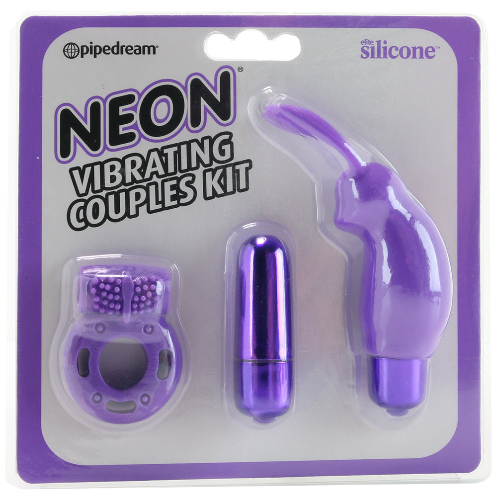 Neon Vibrating Couples Kit