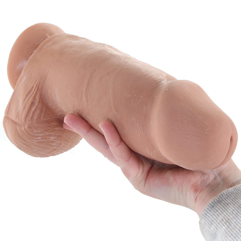 Au Naturel Chub 10 Inch Sensa Feel Dildo