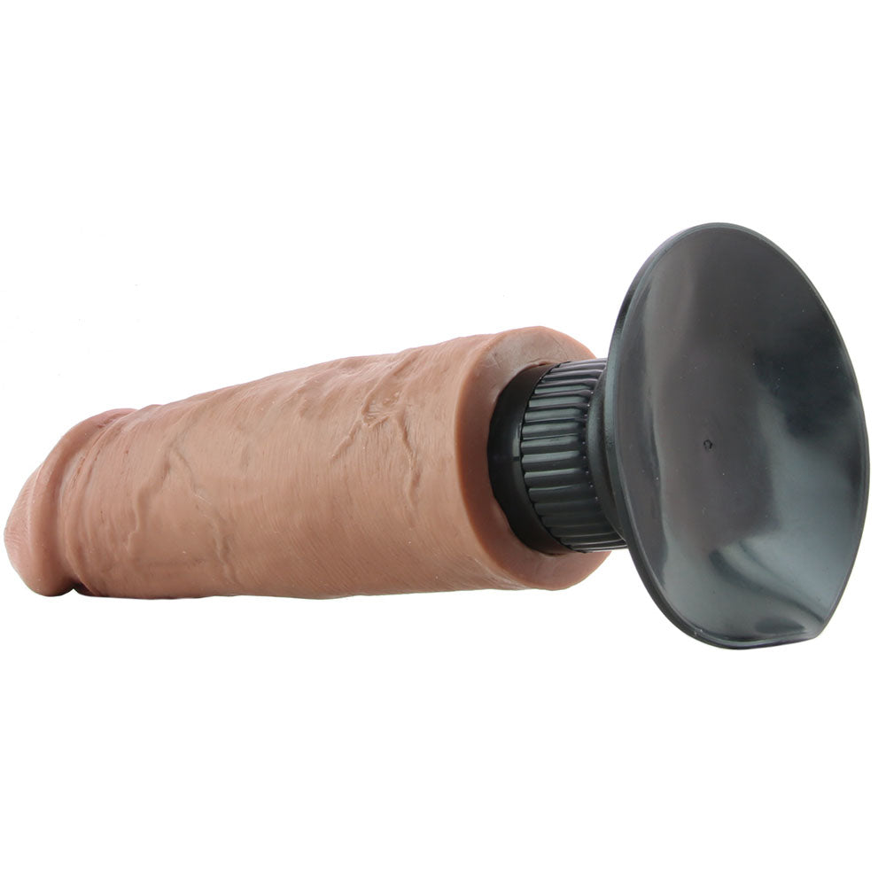 King Cock 6 Inch Vibrating Suction Dildo