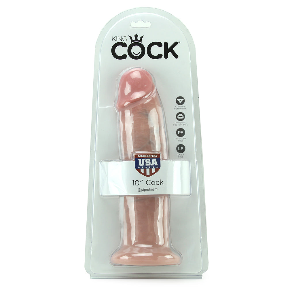 King Cock 10 Inch Dildo
