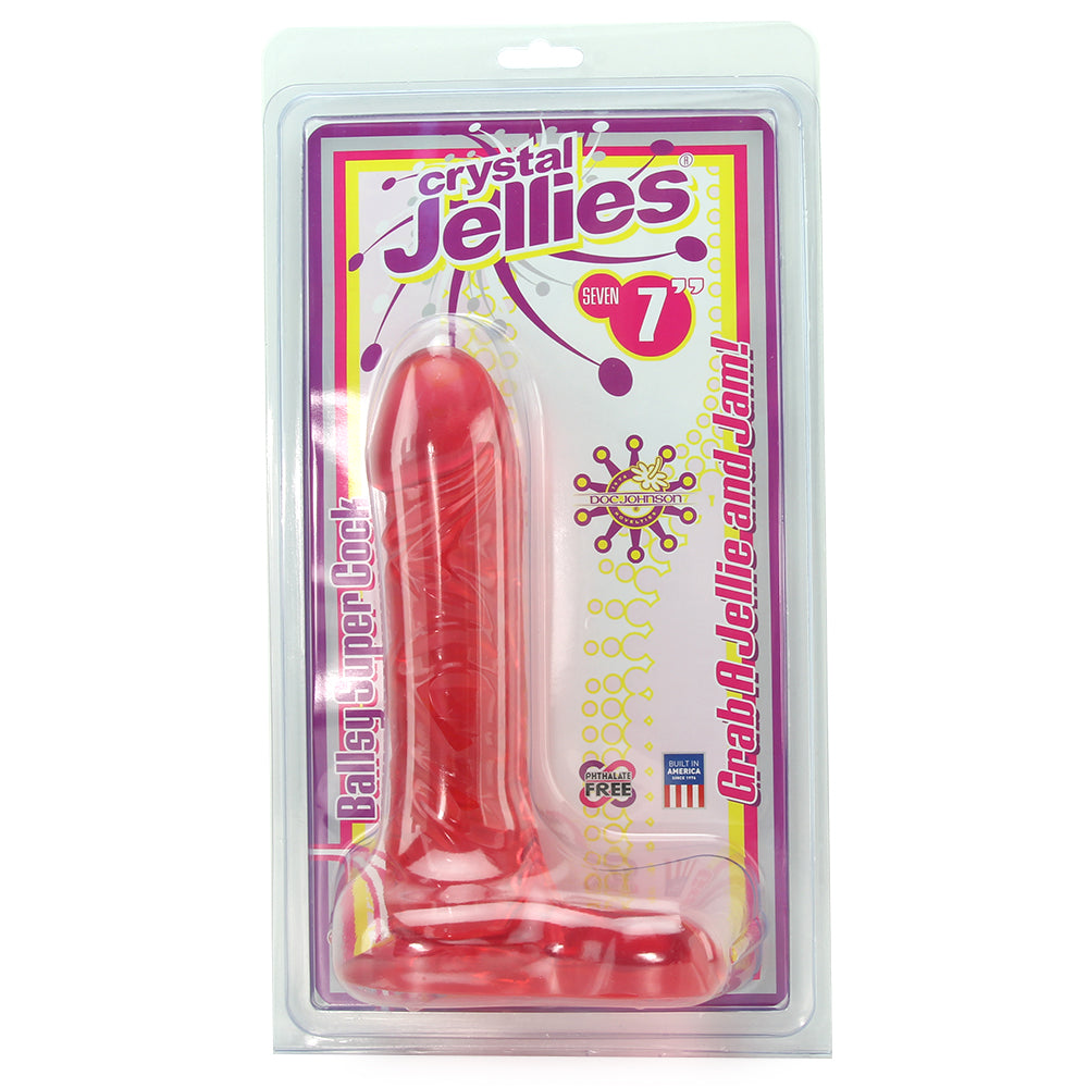 Crystal Jellies 7 Inch Ballsy Cock