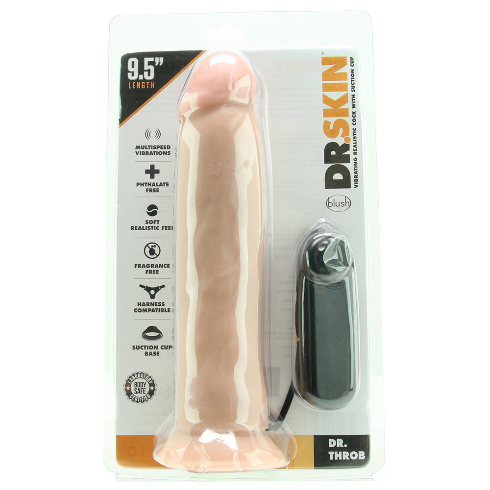 Dr. Throb 9.5 Inch Vibrating Cock