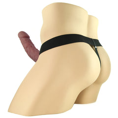 Fetish Fantasy Vibrating 9 Inch Hollow Strap-On