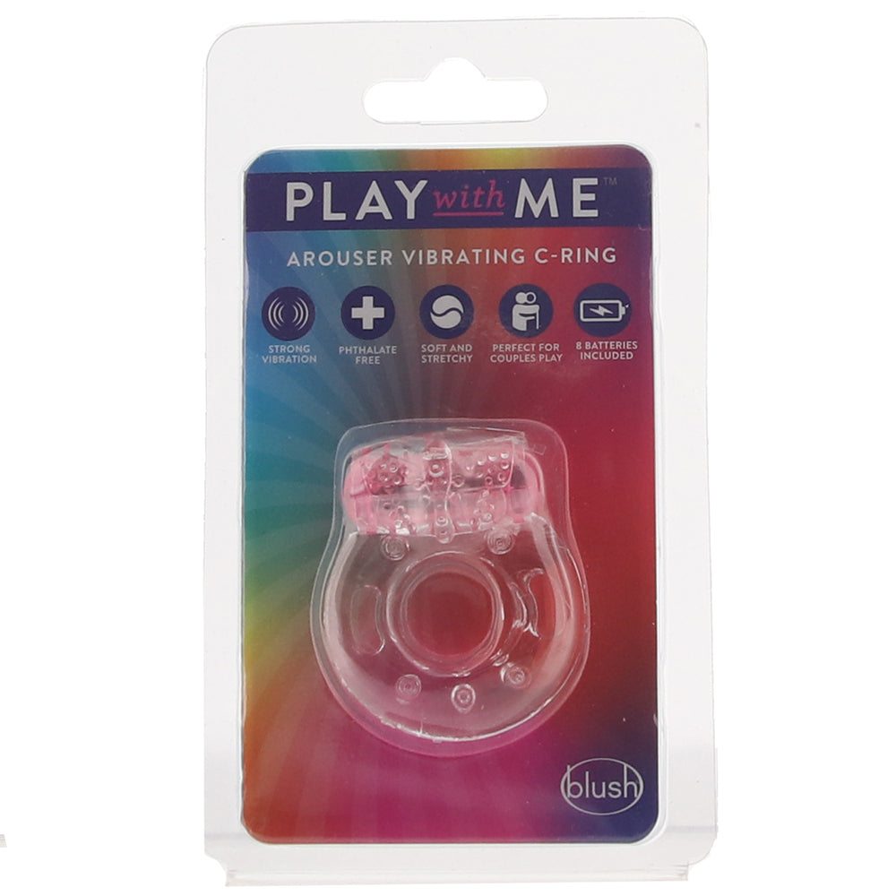 Play With Me Arouser Vibrating C-Ring
