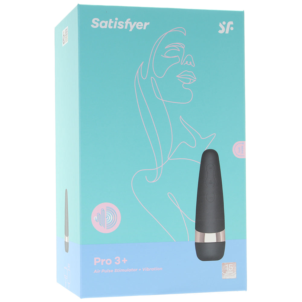 Satisfyer Pro 3 Air Pulse Stimulator + Vibration