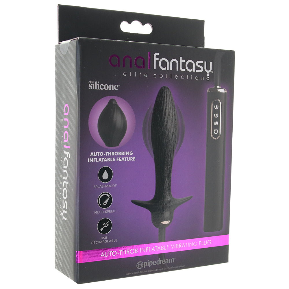 Anal Fantasy Elite Auto-Throb Inflatable Plug