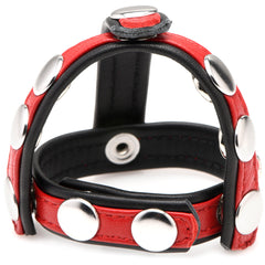 Strict Cock Gear Leather Snap-On Harness