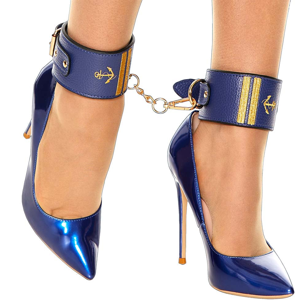 Ouch! Sailor Themed Ankle Cuffs