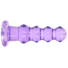 RealRock Crystal Clear Jelly 5.5 Inch Curvy Dildo