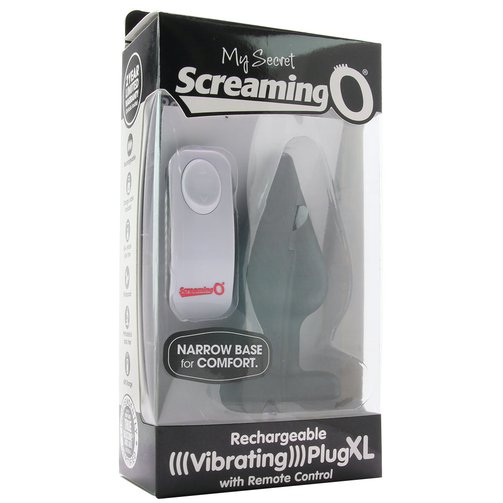 My Secret Remote Vibrating Plug XL