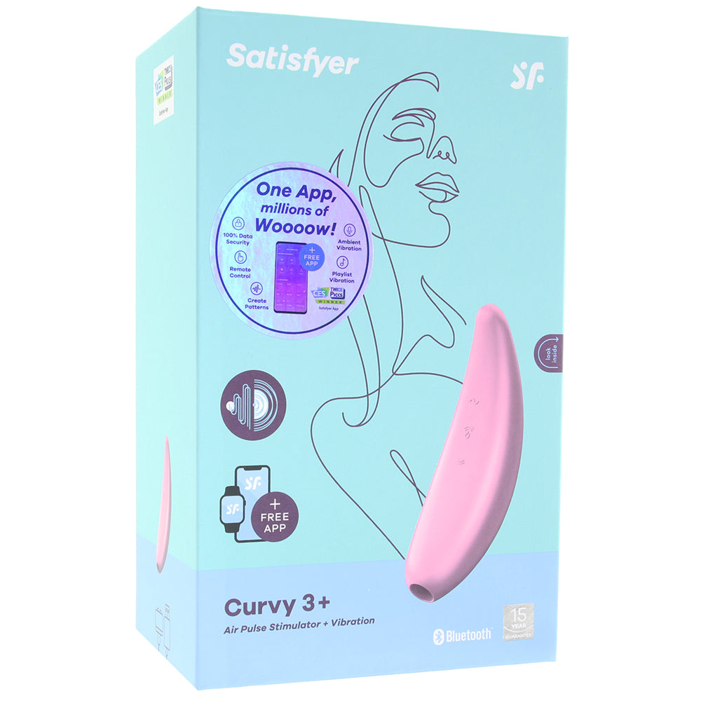 Satisfyer Curvy 3+ Air Pulse Stimulator