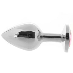 Pink Gem Aluminum Anal Plug Set