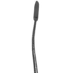 Black Leather Devil's Tail Whip