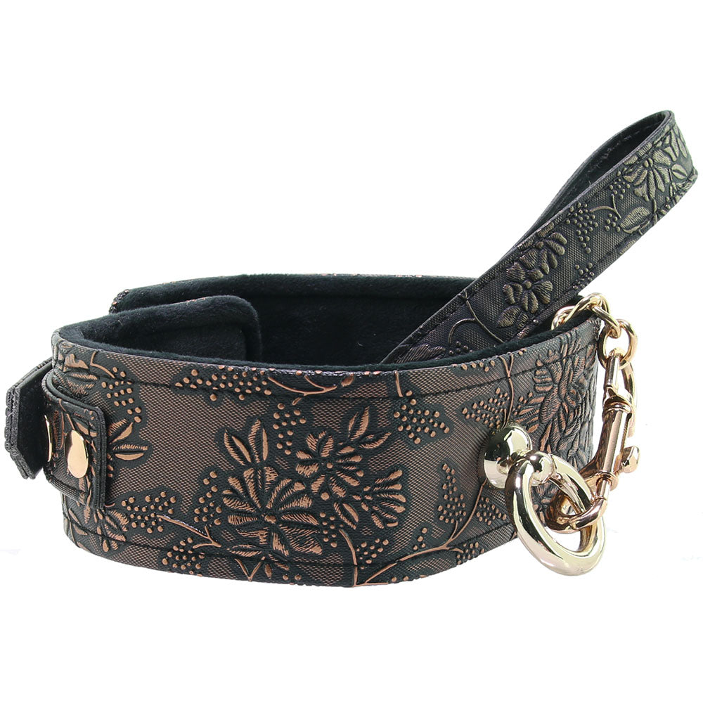 Lockable Lined Collar and Leash
