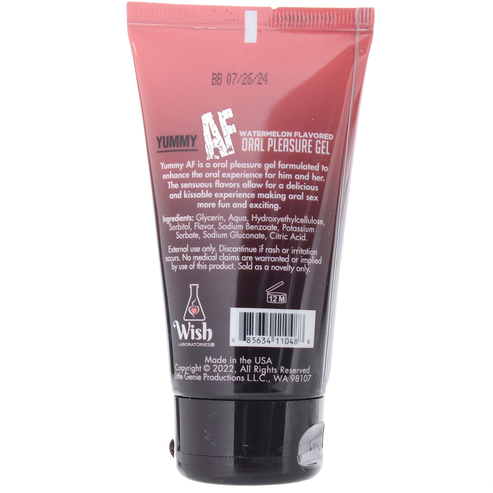 Yummy AF Flavored Oral Pleasure Gel