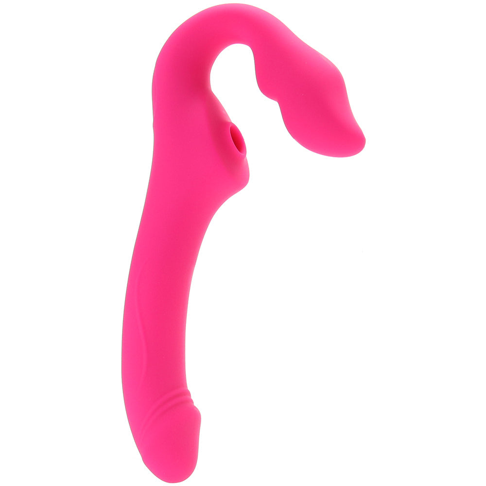 Strap U Mighty Licker Strapless Strap-On Vibe