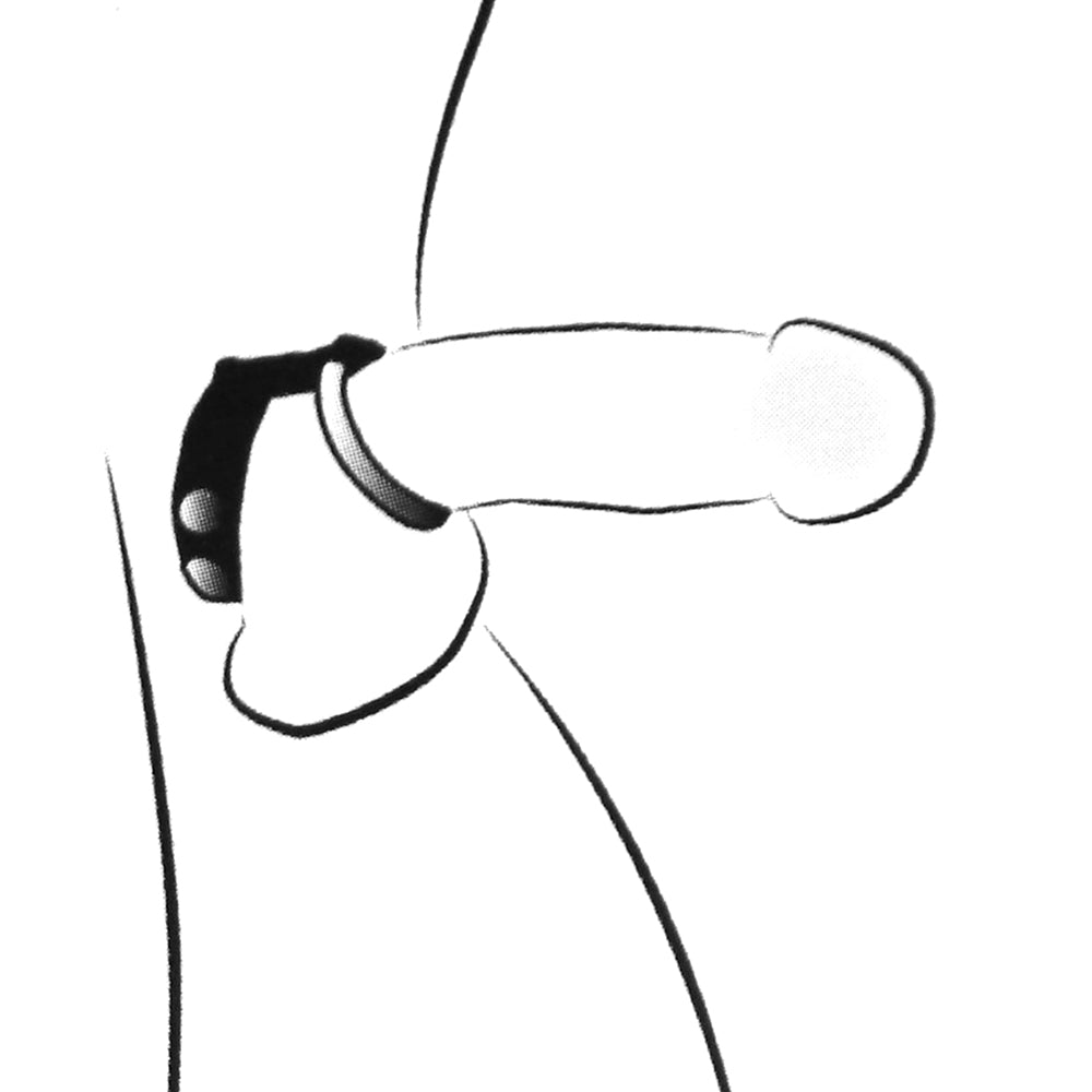 Strict Leather and Steel Cock & Ball Ring