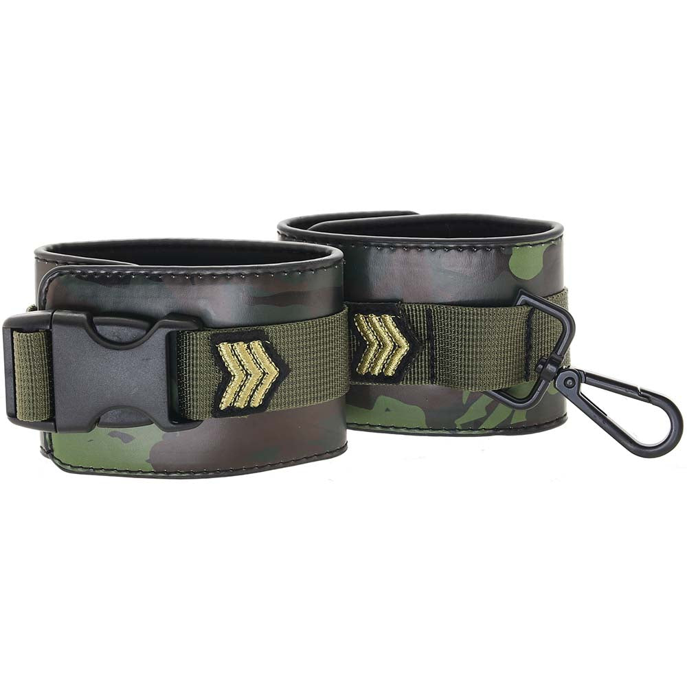 Ouch! Army Themed Ankle Cuffs