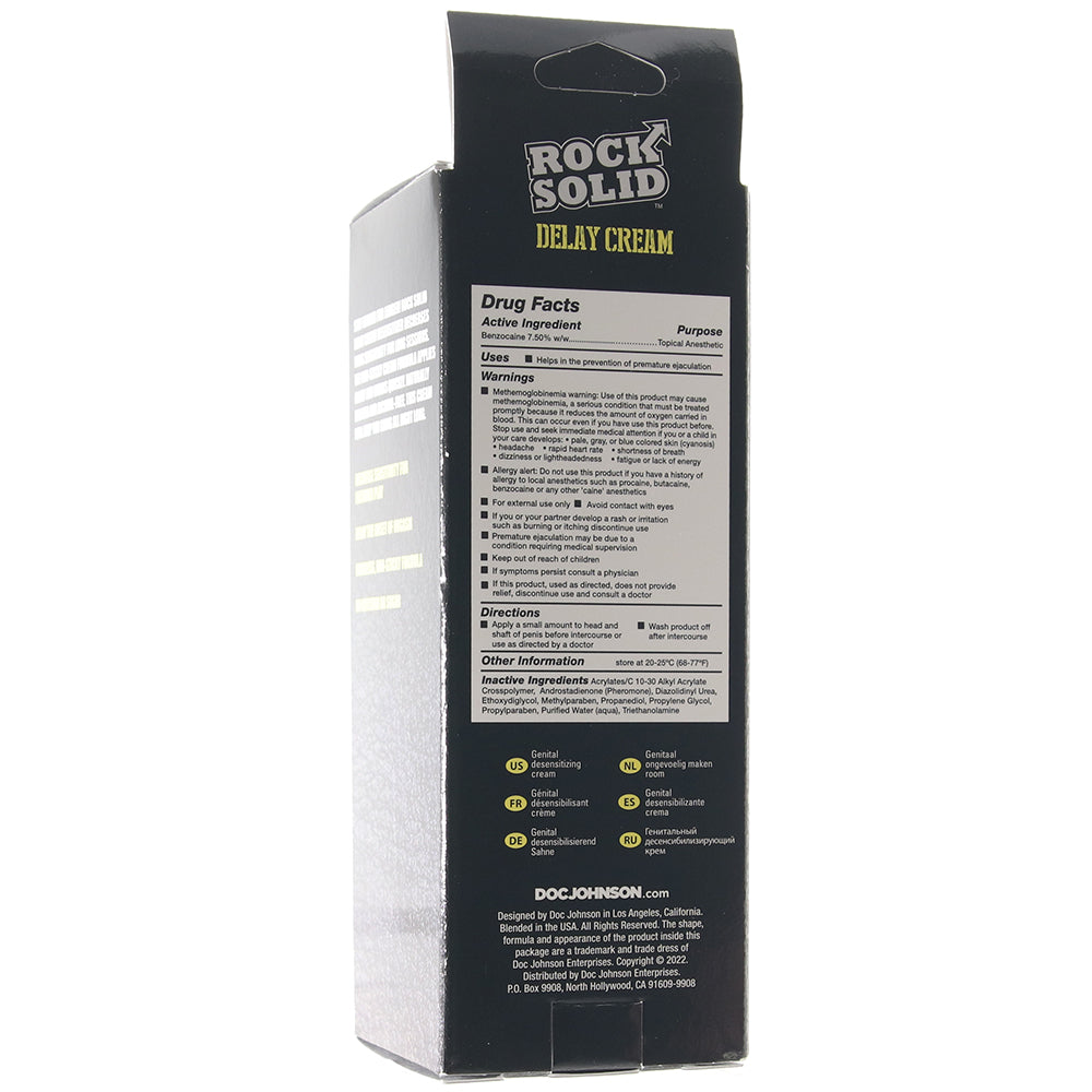 Rock Solid Delay Cream