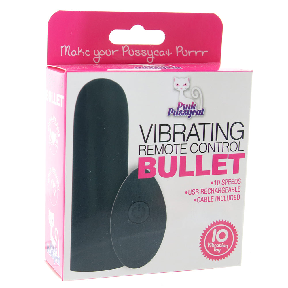 Pink Pussycat Remote Control Bullet Vibe