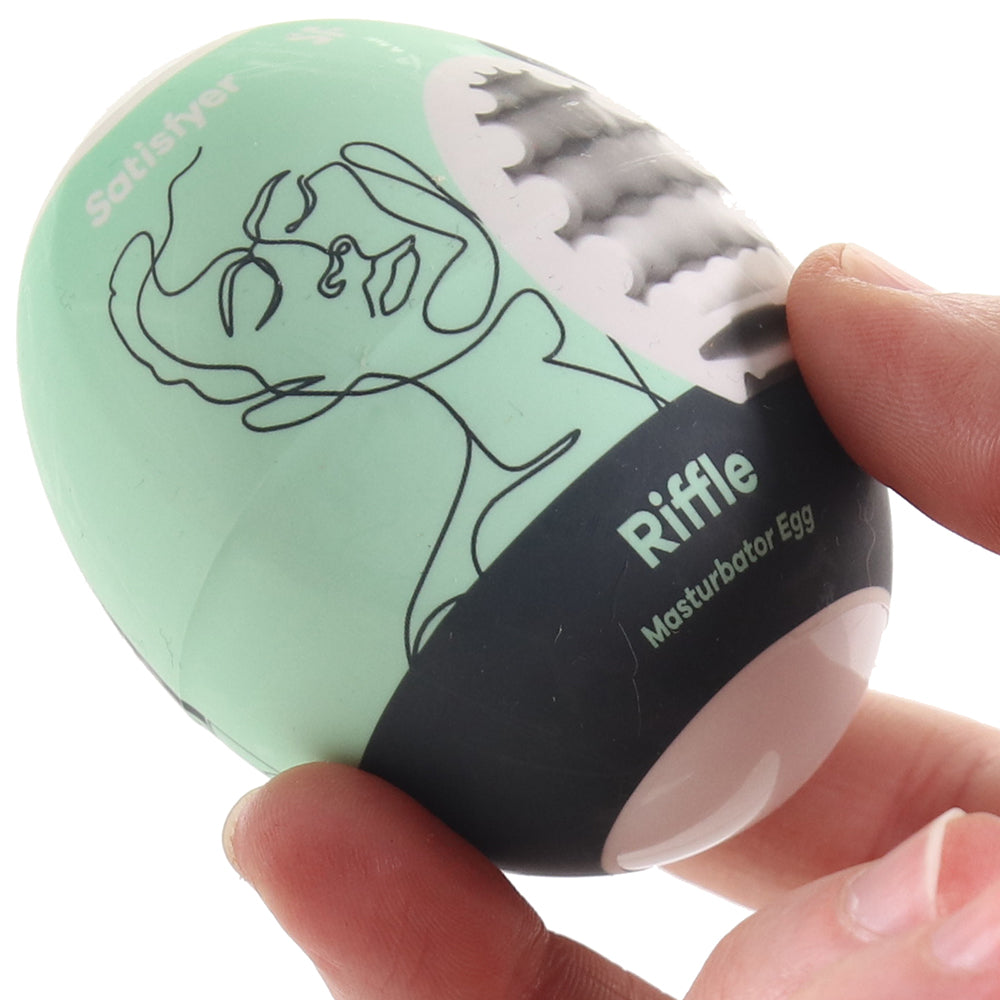 Satisfyer Riffle Masturbator Egg