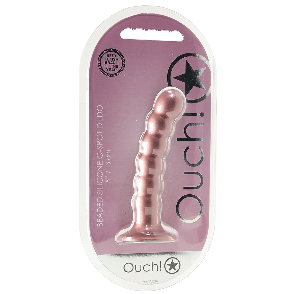 Ouch! 5 Inch Beaded G-Spot Dildo