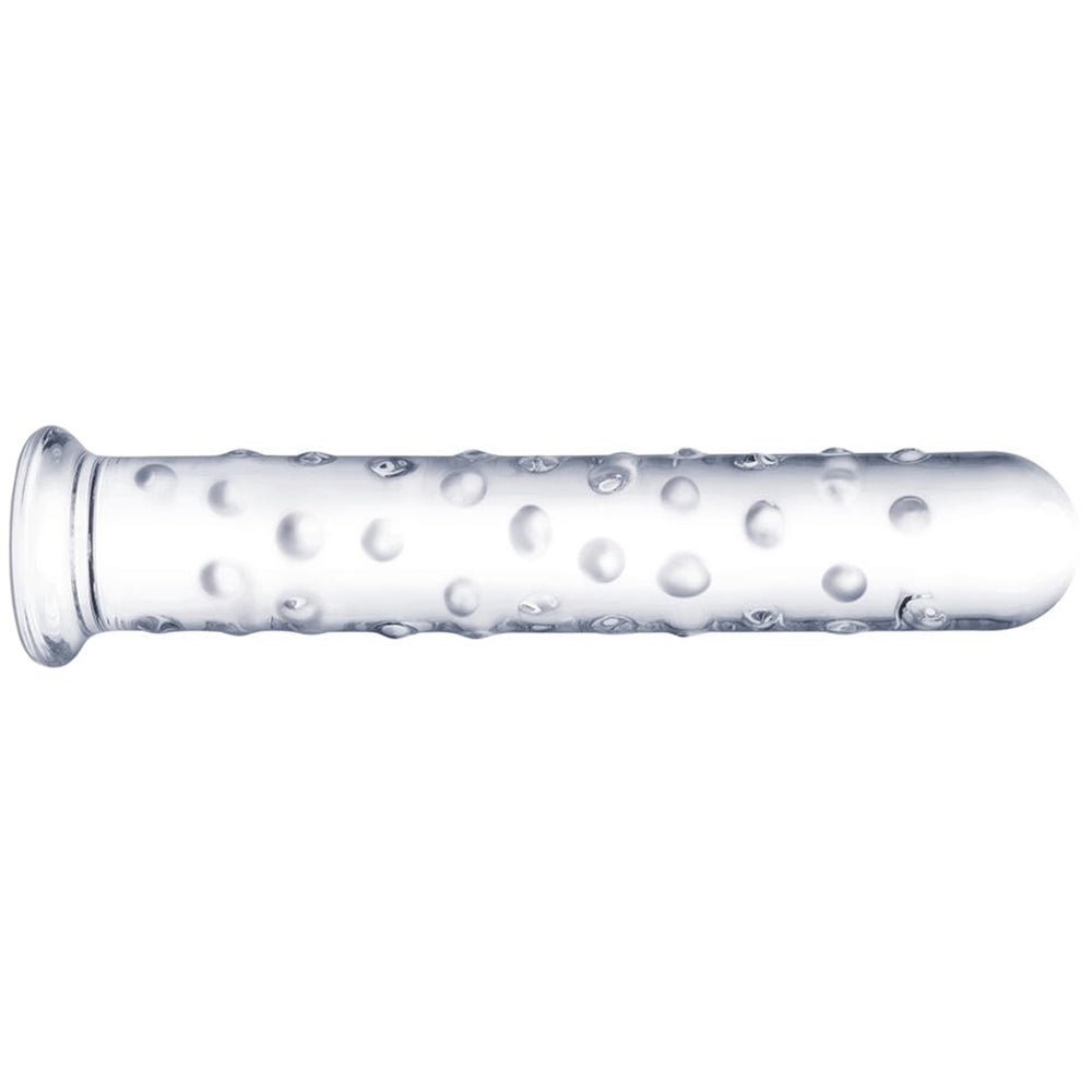 gläs 10 Inch Extra Large Nubbed Dildo