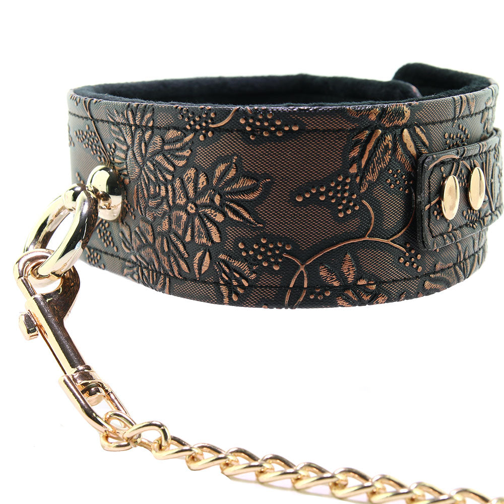 Lockable Lined Collar and Leash