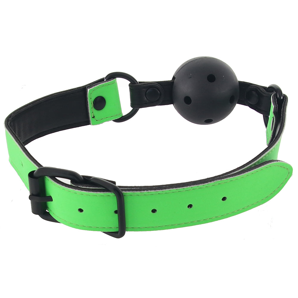 Ouch! Glow in the Dark Breathable Ball Gag