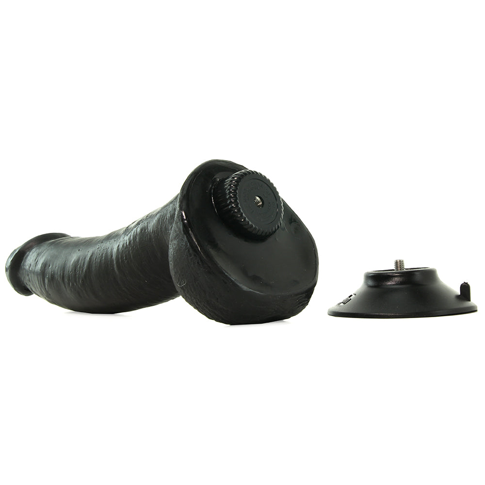 King Cock 9 Inch Vibrating Dildo with Balls