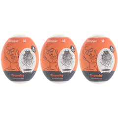 Satisfyer Crunchy Masturbator Egg Triple Set