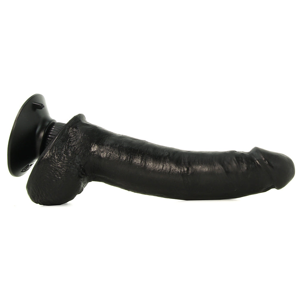 King Cock 9 Inch Vibrating Dildo with Balls