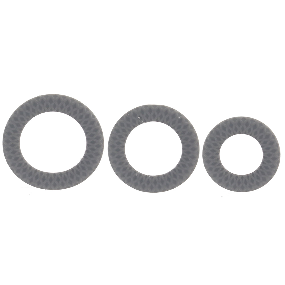 Onyx 3 Ring Set