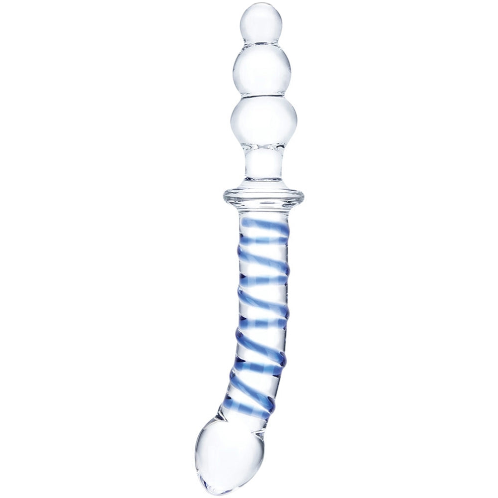 gläs Twister 10 Inch Dual Ended Glass Dildo