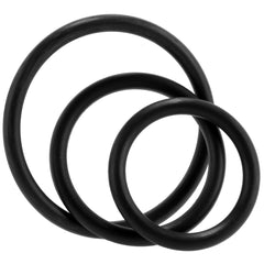 3 Pack Rubber Cock Ring