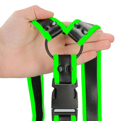 Ouch! Glow In The Dark Bulldog Buckle Harness