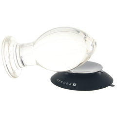 Gender X Crystal Ball Clear Anal Plug