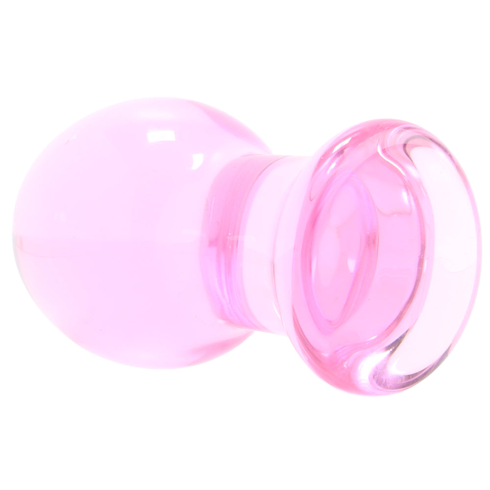 Crystal Premium Glass Small Butt Plug