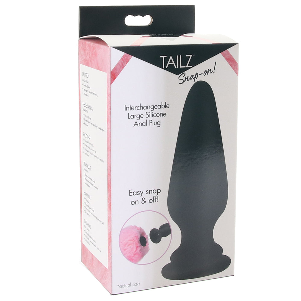 Tailz Snap-On Silicone Anal Plug