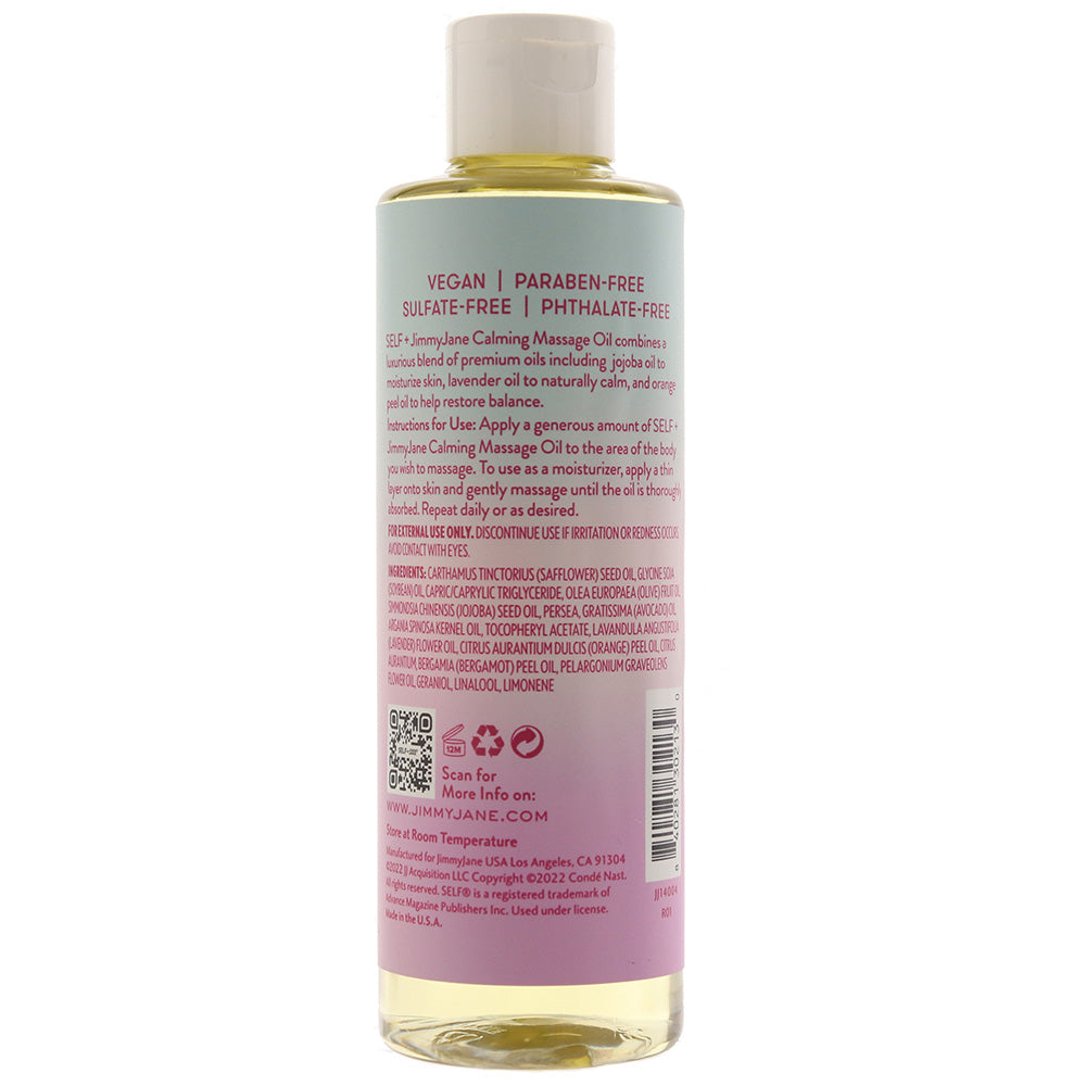 Self + JimmyJane Calming Massage Oil