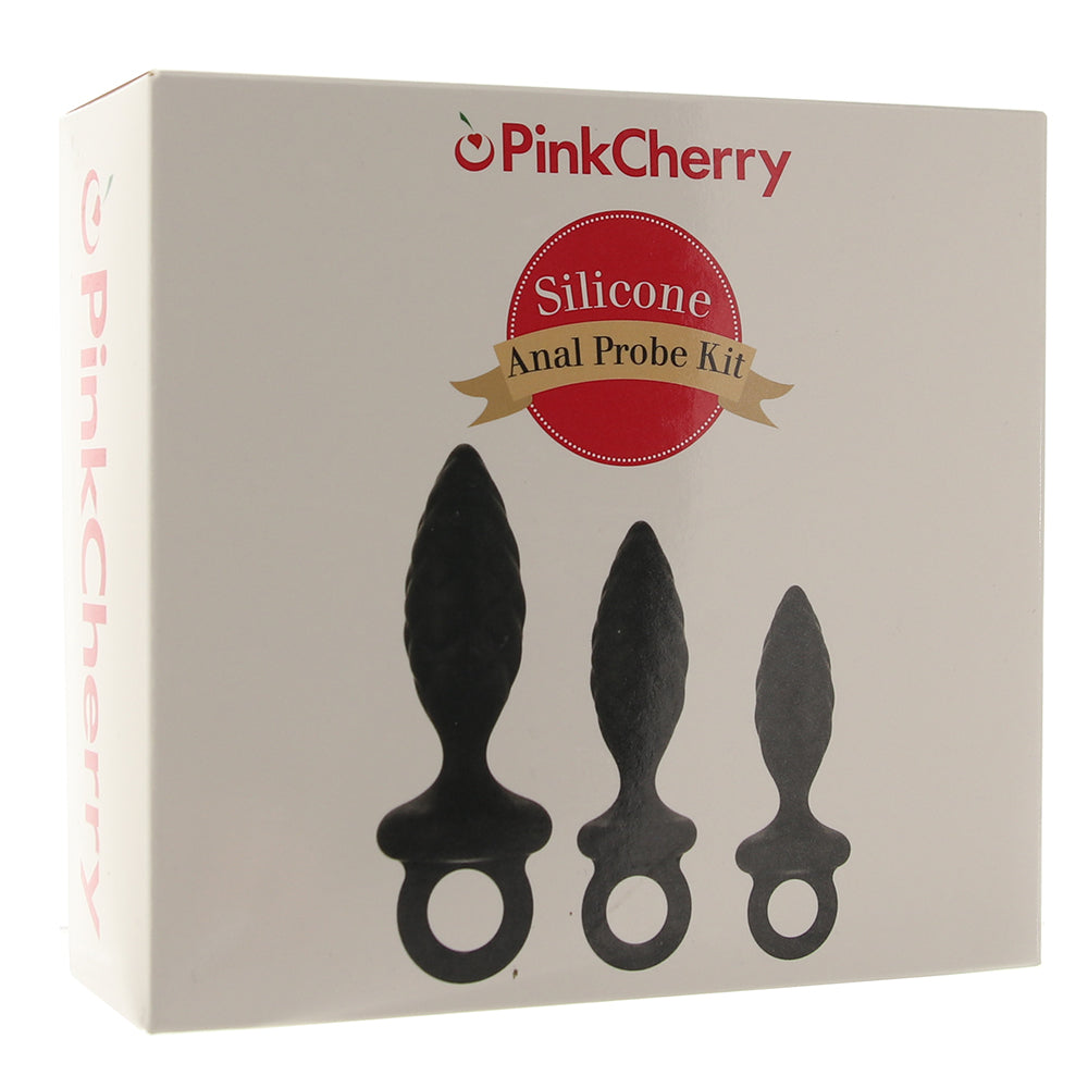 PinkCherry Silicone Anal Probe Kit