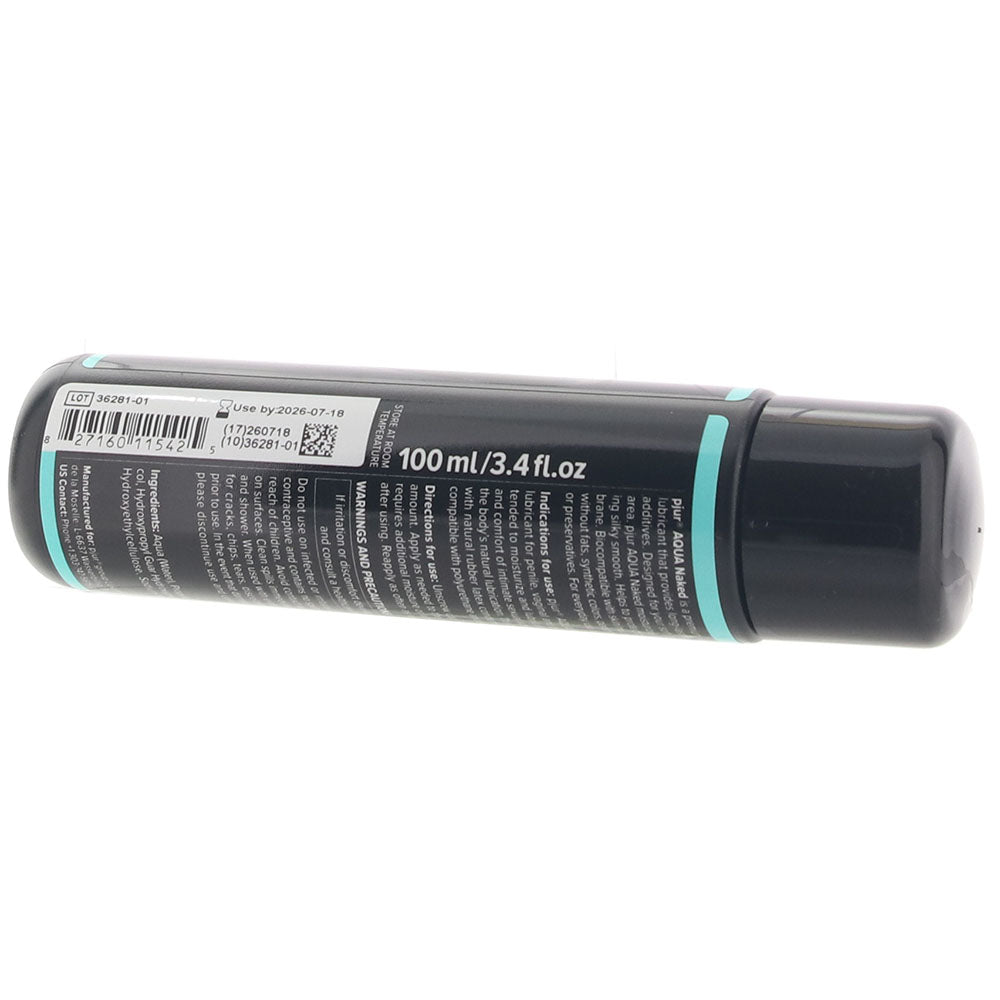 Pjur Aqua Naked Waterbased Lubricant 3.4oz/100ml