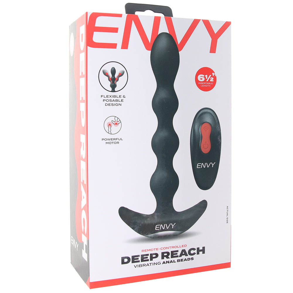 Envy Deep Reach Remote Anal Beads