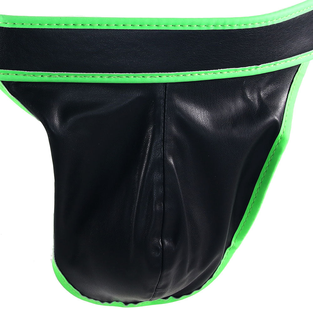 Ouch! Glow In The Dark Side Buckle Jock Strap