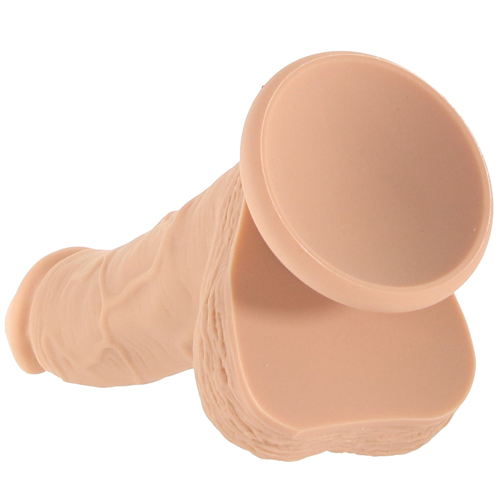 Silicone Studs Dual Density 5 Inch Dildo