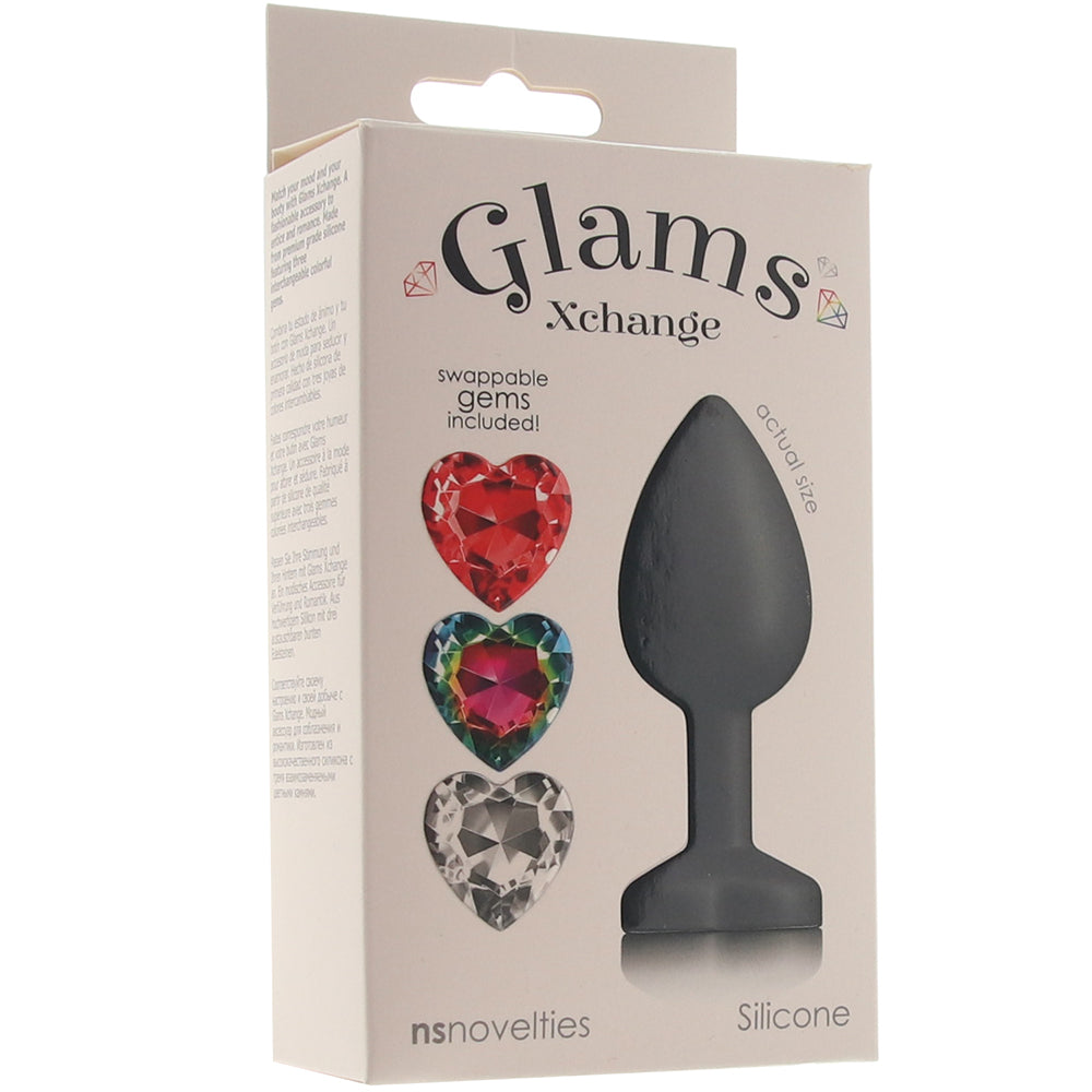 Glams Xchange Heart Gem Butt Plug